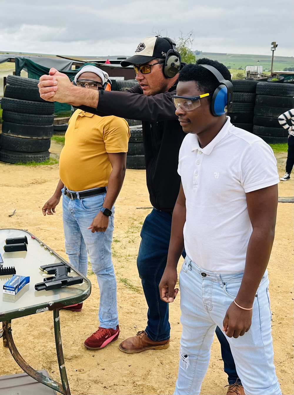 Raymond Etsebeth, firearm instructor